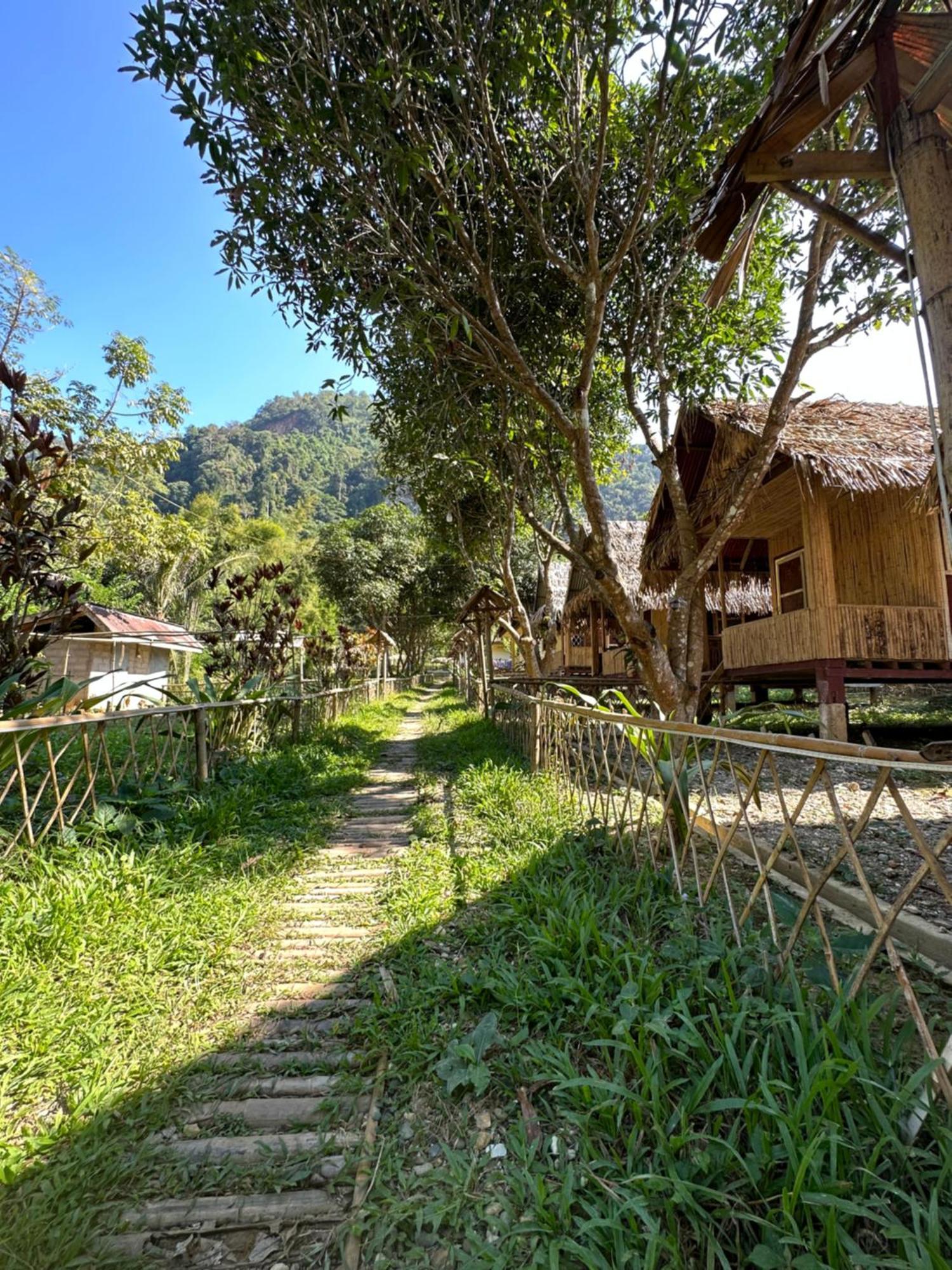 Mingkhuan Eco Homestay Nong Khiaw Ngoại thất bức ảnh